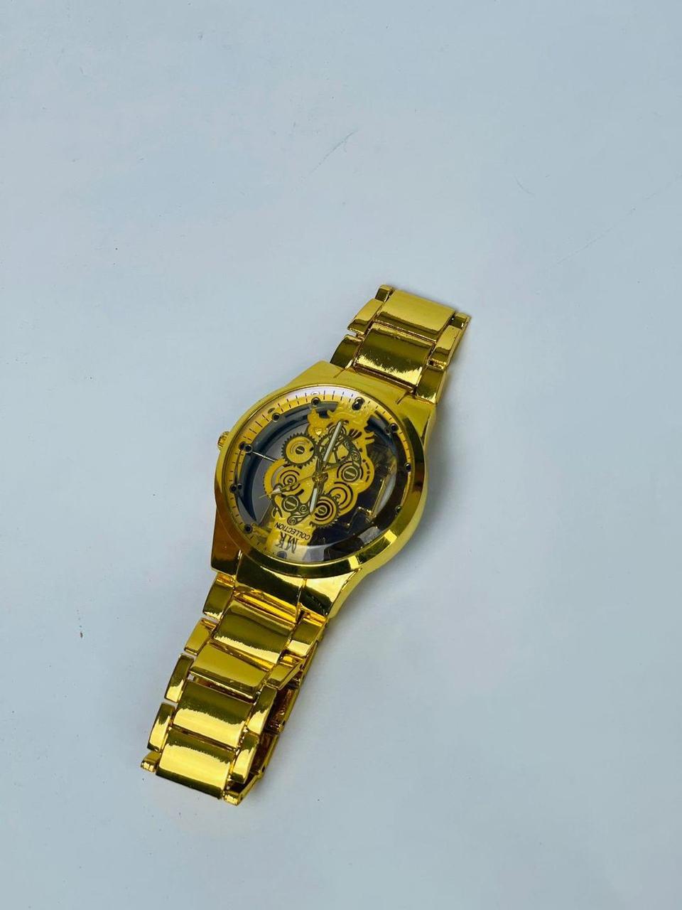 Men Transparent Watch